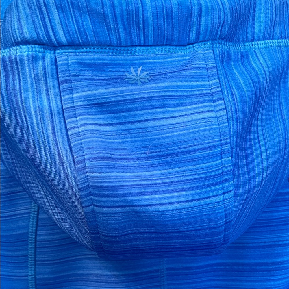 Athleta Blue Zip-Up Hoodie - Picture 5 of 6